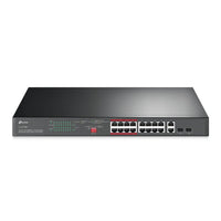 TP-Link TL-SL1218MP 16-Port Rackmount Switch with PoE+
