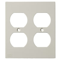 Hubbell KP82 Ceiling Mount Wall Mount Plate, Office White