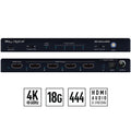 Key Digital KD-DA1X4DC 1x4 4K 18G HDMI Distribution Amplifier with Audio De-Embed