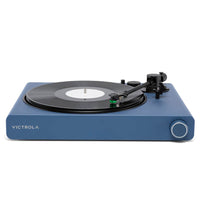 Victrola VPT-2000-BLU Stream Onyx WiFi and Bluetooth Turntable, Blue