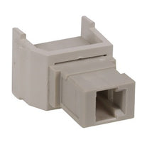 Hubbell SFMTRJW Snap-Fit Fiber Adapter, MT-RJ, White