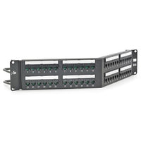 Hubbell HP5E48A Patch Panels, Cat5E, 48-Port, UniversalWiring