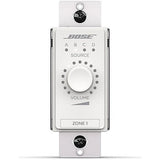 Bose Professional 808930-0210 Control Center CC-3D Digital Wall Zone Controller, White