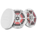 6.5” Marine 2-Way Hybrid Speaker with RGB LED, Compression Driver and Neodymium Magnet | 250W RMS 4-Ohm
