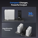 Gitryin Retractable 65W Fast Charger for 3C Devices