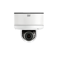 Digital Watchdog DWC-MV45WIATW MEGApix IVA 5MP IR Vandal Dome IP Camera, 2.7-13.5mm Varifocal Lens, White