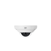 Digital Watchdog DWC-MV72WI4ATW MEGApix 2.1MP Ultra-Low Profile IR Dome IP Camera with IVA and Built-In Microphone, 4mm Fixed Lens, White
