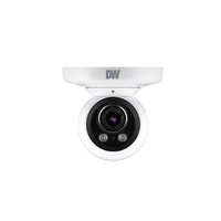 Digital Watchdog DWC-MVA2WIAT MEGApix IVA 2.1MP IR Vandal Ball IP Camera, 2.7-13.5mm Varifocal Lens, White