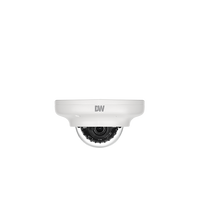 Digital Watchdog DWC-MV72DI28T MEGApix 2.1MP Ultra-low Profile IR Vandal Dome IP Camera, 2.8mm Fixed Lens, White