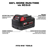 MILWAUKEE  48-59-1850 M18™ REDLITHIUM™ XC 5.0Ah Battery and Charger Starter Kit