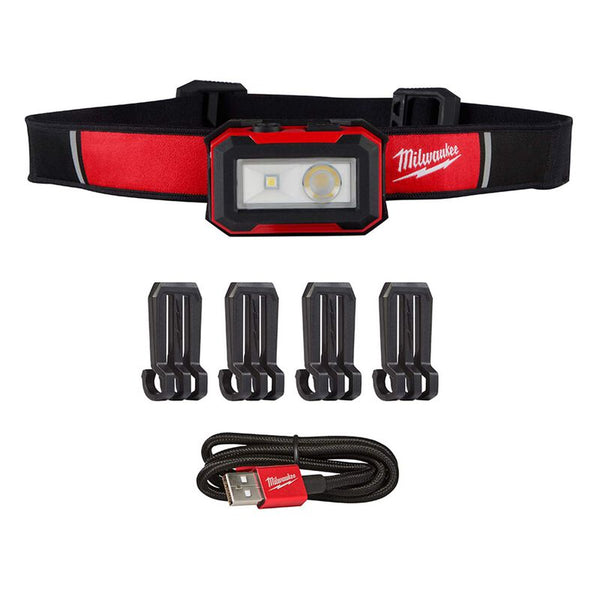 MILWAUKEE 2012R Rechargeable Magnetic Headlamp & Task Light