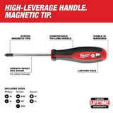 MILWAUKEE 48-22-2710 10 Piece Screwdriver Kit