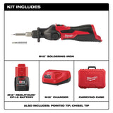 MILWAUKEE 2488-21 M12™ Soldering Iron Kit