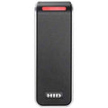 HID 20NKS-T1-000000 Signo 20 Mullion Pigtail Reader with Seos Profile, Black with Silver Trim