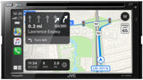 JVC KW-V960BW 6.8" DVD/CD Multimedia Receiver with Wireless Apple CarPlay & Android Auto