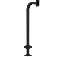 Pedestal Pro 22PE1-AIPH-08-CRS 48" Steel Gooseneck Pedestal - Aiphone JF-DA