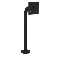PEDESTAL 22PE1-DOOR-03-CRS 36" Steel Gooseneck Pedestal - DoorBird D21DKH