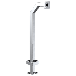 PEDESTAL PRO 22PE1-EBMU-01-304 42" Stainless Gooseneck Pedestal