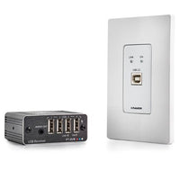 Kramer WP-2UT/R-KIT USB 2.0 PoC Wall–Plate Extender Kit over Extended–Reach CAT