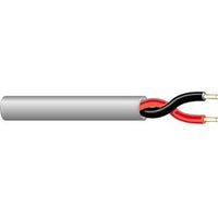 West Penn 25222BGY1000 20/2 Stranded Plenum Audio Cable, Unshielded, CMP, 1000' (304.8m) Reel, Gray
