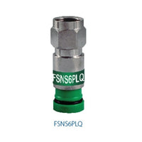 West Penn FSNS6PLQ-25 ProSNS RG-6 Plenum "F" Coax Compression Connector