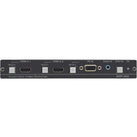 Kramer DIP-20 4K60 4:2:0 HDMI and VGA Auto Switcher/Transmitter over Extended-Reach PoE over HDBaseT with Maestro Room Automation