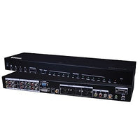Vanco 280595 720p/1080p 12 by Multi Function Switch/Scaler, Black