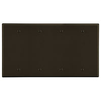 Hubbell P43 Ceiling Mount Wall Mount Plate, Office White