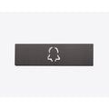 DoorBird D21X Nameplate for Call Button with Bell Symbol, Signal Grey (RAL 7004)