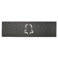 DoorBird D21X Nameplate for Call Button with Bell Symbol (DB703)