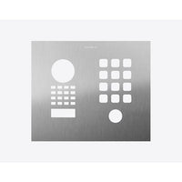 DoorBird D1101KH Classic Surface / Flush-Mount Front Panel, White Aluminuim (RAL9006)