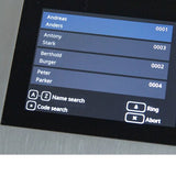 DoorBird D22DKV Flush-Mount IP Video Intercom with Keypad, RFID and Bluetooth, Stainless Steel