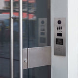 DoorBird D22DKV Flush-Mount IP Video Intercom with Keypad, RFID and Bluetooth, Stainless Steel