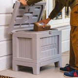 Yale Locks YRBB-MD-KT-CB1K-GRY Yale YRBB-MD-KT-CB1K-GRY Smart Delivery Box with Wi-Fi and Smart Keypad, Manor Grey