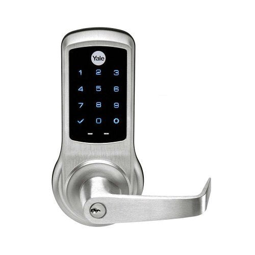 Yale NTB622-ZW2-626 nexTouch Touchscreen Electronic Lock with Cylindrical Lever