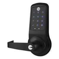 Yale Locks AU FBB628N-ZW3-RH-BSP Yale AU FBB628N-ZW3-RH-BSP NexTouch Series Touchscreen Cylindrical Lock, Black Suede