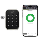 Yale Locks YRD634-WF1-619 Yale YRD634-WF1-619 Pro 2 Key-Free Touchscreen with WiFi, Satin Nickel
