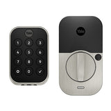 Yale Locks YRD634-ZW2-619 Yale YRD634-ZW2-619 Pro 2 Key-Free Keypad with Z-Wave, Satin Nickel