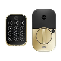Yale Locks YRD654-ZW2-P05 Yale YRD654-ZW2-P05 Pro 2 Key-Free Touchscreen with Z-Wave, Polished Brass