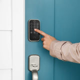 Yale Locks YRD624-WF1-619 Yale YRD624-WF1-619 Pro 2 Touchscreen Keypad Lock with WiFi, Satin Nickel