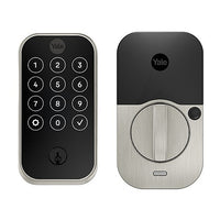 Yale Locks YRD624-ZW2-619 Yale YRD624-ZW2-619 Pro 2 Touchscreen Keyway with Z-Wave ZW2, Satin Nickel