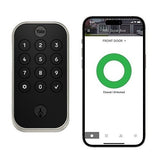 Yale Locks YRD614-CB1-619 Yale YRD614-CB1-619 Pro 2 Keypad with Wi-Fi + Connect Bridge, Satin Nickel