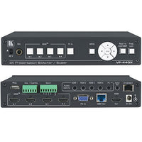 Kramer VP-440X 18G 4K Presentation Switcher/Scaler with HDBaseT and HDMI Simultaneous Outputs