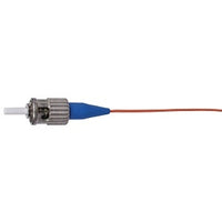 Hubbell FPSTD3MM Fiber Optic Pigtail, ST-Style Multimode, 3m
