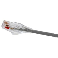 Hubbell HCL6GY25 NEXTSPEED CAT6 Patch Cord, Low Diameter 28AWG, 25', Gray