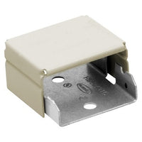 Hubbell HBL2400TFIV HBL2400 Series Metal Raceway Transition Fitting, Ivory