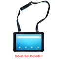 Unitech 3210-900041G RT112 Shoulder Strap, Two D-Loops, Two Screws, Two Gaskets. (Adjustable Strap Length) (Strap Has Rotating Bolt Snaps, Shoulder Pad)