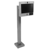 PEDESTAL PRO 33PED-BUT-004-304 44" Stainless Gooseneck - ButterflyMX 11.6" Surface Video Intercom