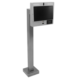 PEDESTAL PRO 33PED-BUT-004-304 44" Stainless Gooseneck - ButterflyMX 11.6" Surface Video Intercom