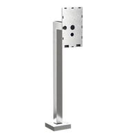 PEDESTAL PRO 33PED-MVI-002-304 45" Stainless Gooseneck - KeyCom LITE Surface